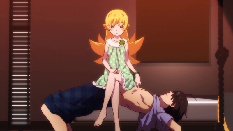 Illustration for article titled Tsukimonogatari is 2014's Last Good Anime